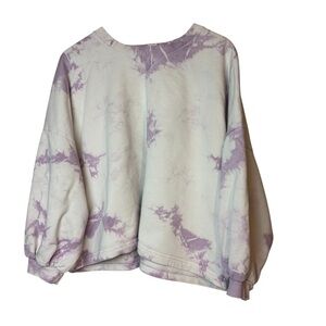 Rebecca Minkoff Rosie Tie Dye Sweatshirt Purple 100% cotton women’s size L